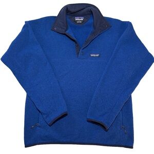 Patagonia Better Sweater Blue Fleece Snap Pullover